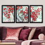 Wallity Cuadro Decorativo Enmarcado Desconocido (3 Piezas)